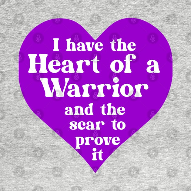 Heart of a Warrior by KayBee Gift Shop